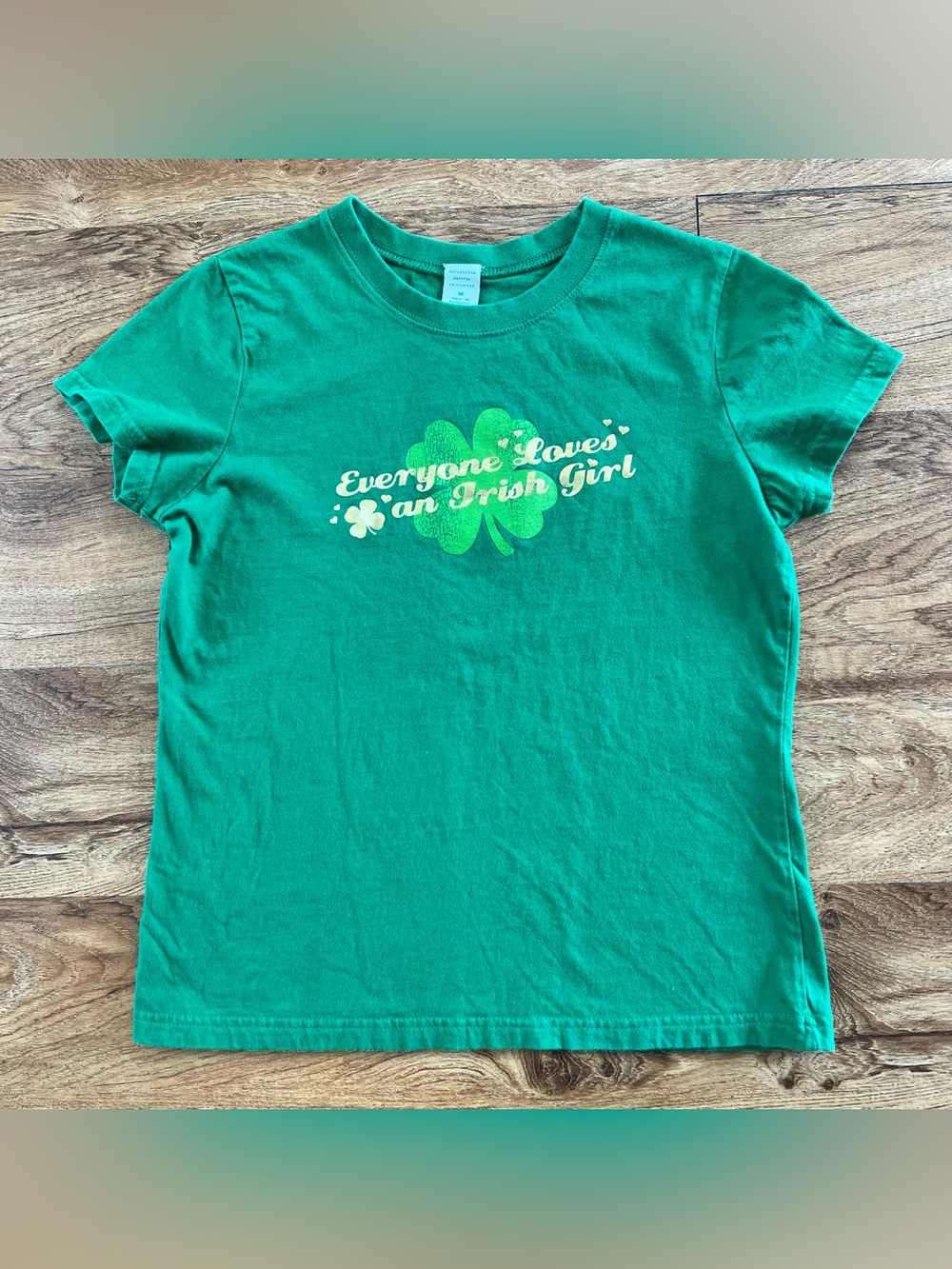 St. Patrick’s Day Green Women’s Top Everyone Loves an Irish Girl Medium